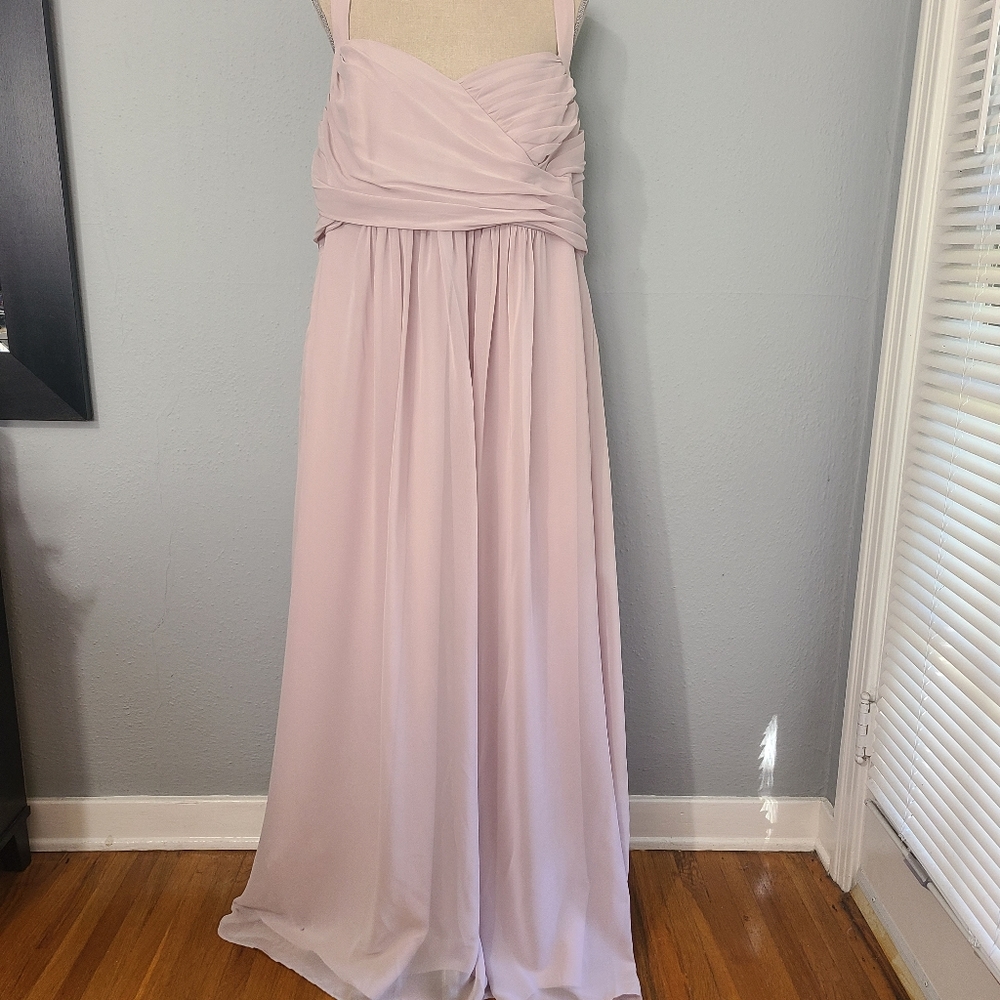 Alfred Angelo NWT‎ Bridesmaid Prom Blush Pink Dress Size 22W